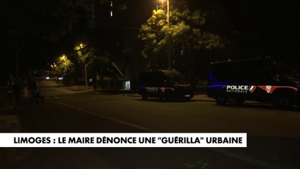 Limoges : le maire dénonce une «guérilla» urbaine