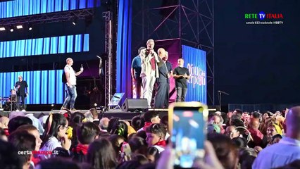 Melozzi, La Notte dei Serpenti a Pescara, prima del concertone incontra i giornalisti con Marsilio