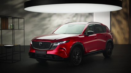 All-new 2025 Mazda CX-5 Exterior Design in Soul Red Crystal