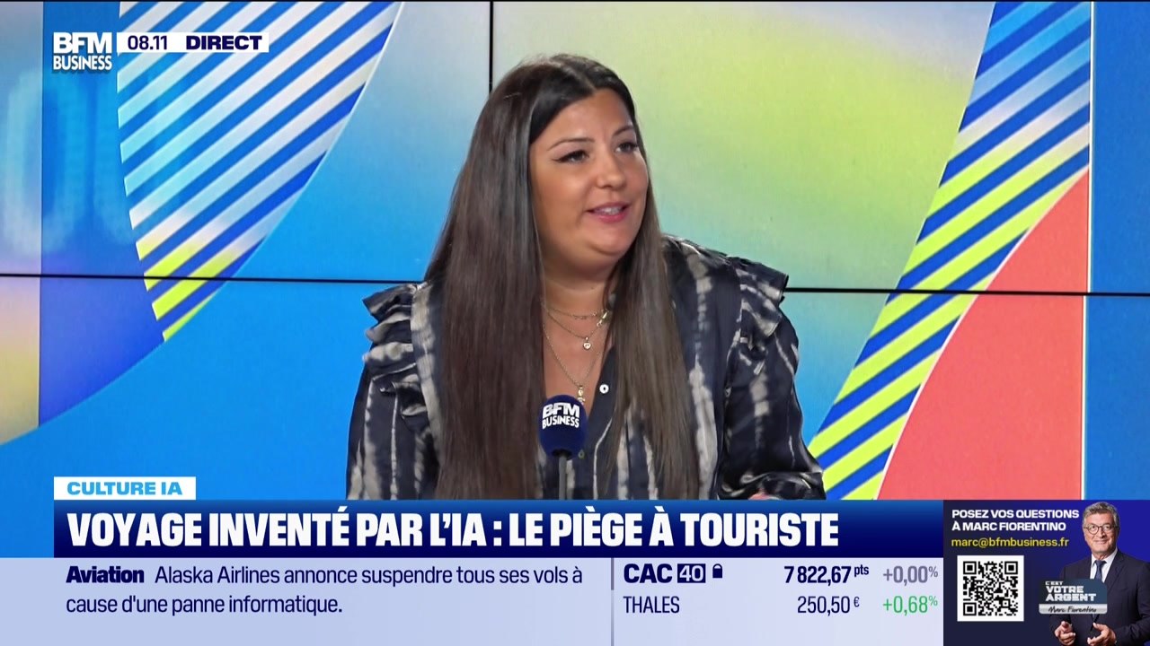 Culture IA : Voyage inventé par l'IA... le piège à touristes, par Léa Benaim - 21/07