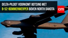 Delta-piloot voorkomt botsing met B-52-bommenwerper boven North Dakota