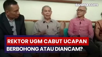 Curiga Eks Rektor UGM Mendadak Cabut Ucapan soal Ijazah Jokowi, Refly Harun: Berbohong atau Diancam?
