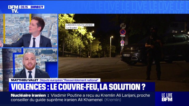 Violences à Béziers: Les images sont terribles , juge Matthieu Valet (député européen RN)