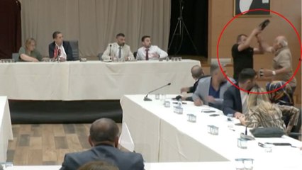 Şile Belediyesi’nde başkanvekili seçimi sırasında saldırı girişimi