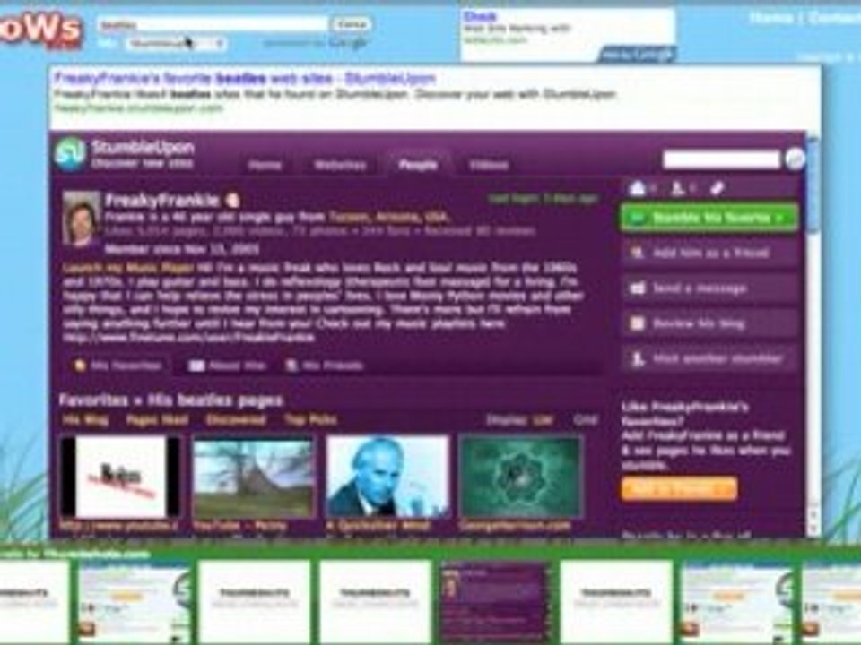 sbroWs - the visual search engine