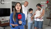 İzledikleri film onların hayatını değiştirdi... Evrakları teslim ettikleri gün Çağla bebek dünyaya geldi