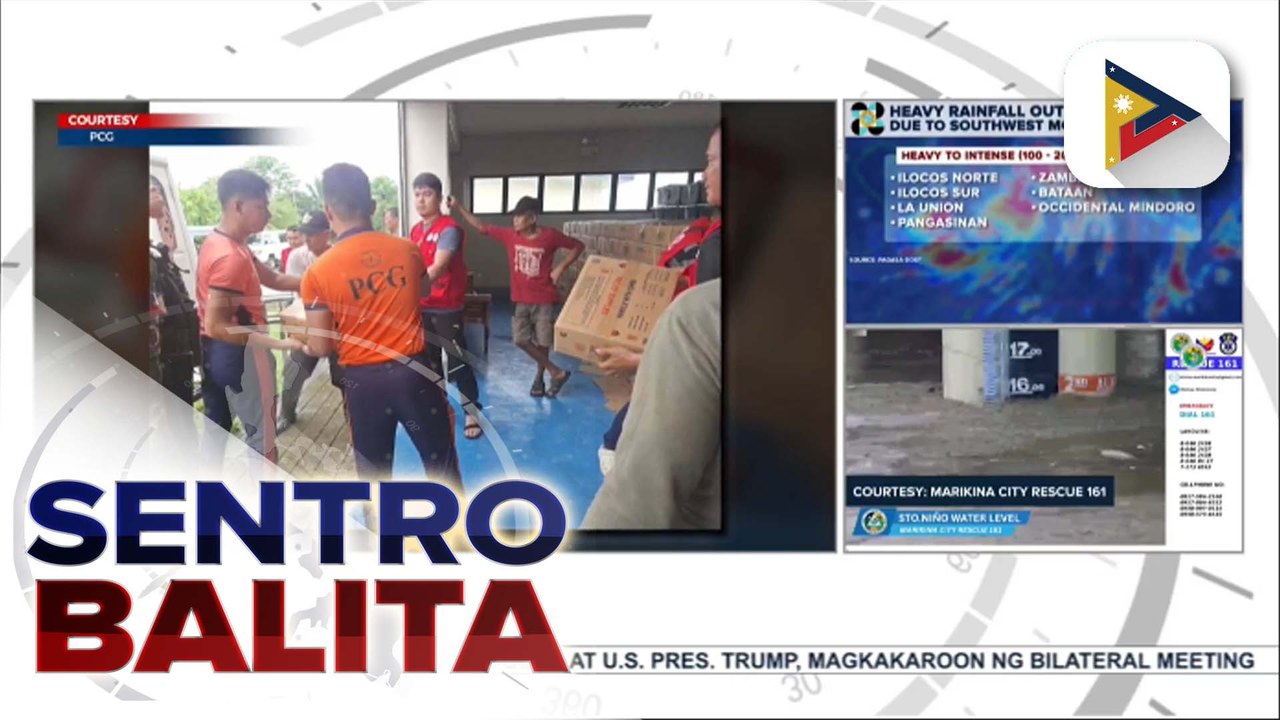 PCG at iba pang ahensya ng pamahalaan, puspusan din sa pagtulong sa mga nasalanta ng kalamidad