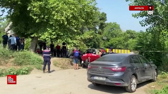 Antalya'da ırmakta akıntıya kapılan çocuğun cesedi bulundu