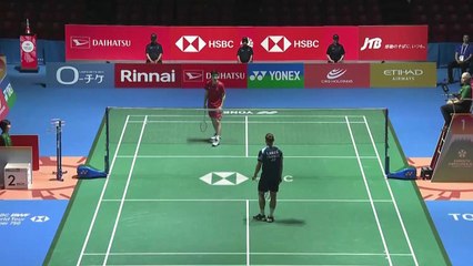 Le replay de la finale d'Alex Lanier - Badminton - Open du Japon