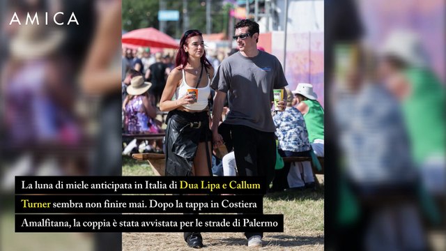 Dua Lipa, sei tu? La popstar a Palermo in incognito con il promesso sposo Callum Turner