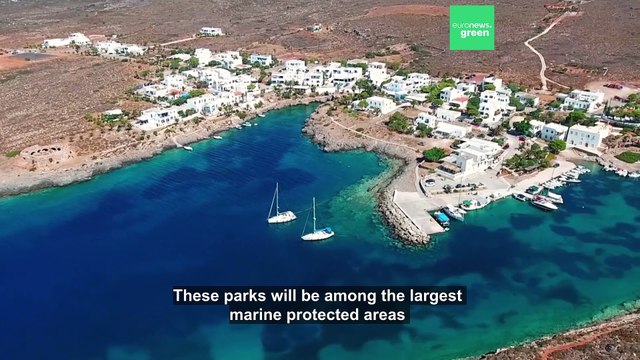 Greece is creating two new national marine parks to meet 2030 ocean protection targets early