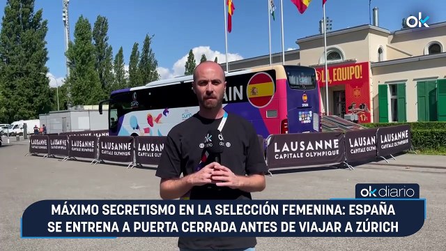 Máximo secretismo en la selección femenina: España se entrena a puerta cerrada antes de viajar a Zúrich