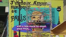 Paris pays homage to entertainer and civil rights activist Josephine Baker with vibrant new mural