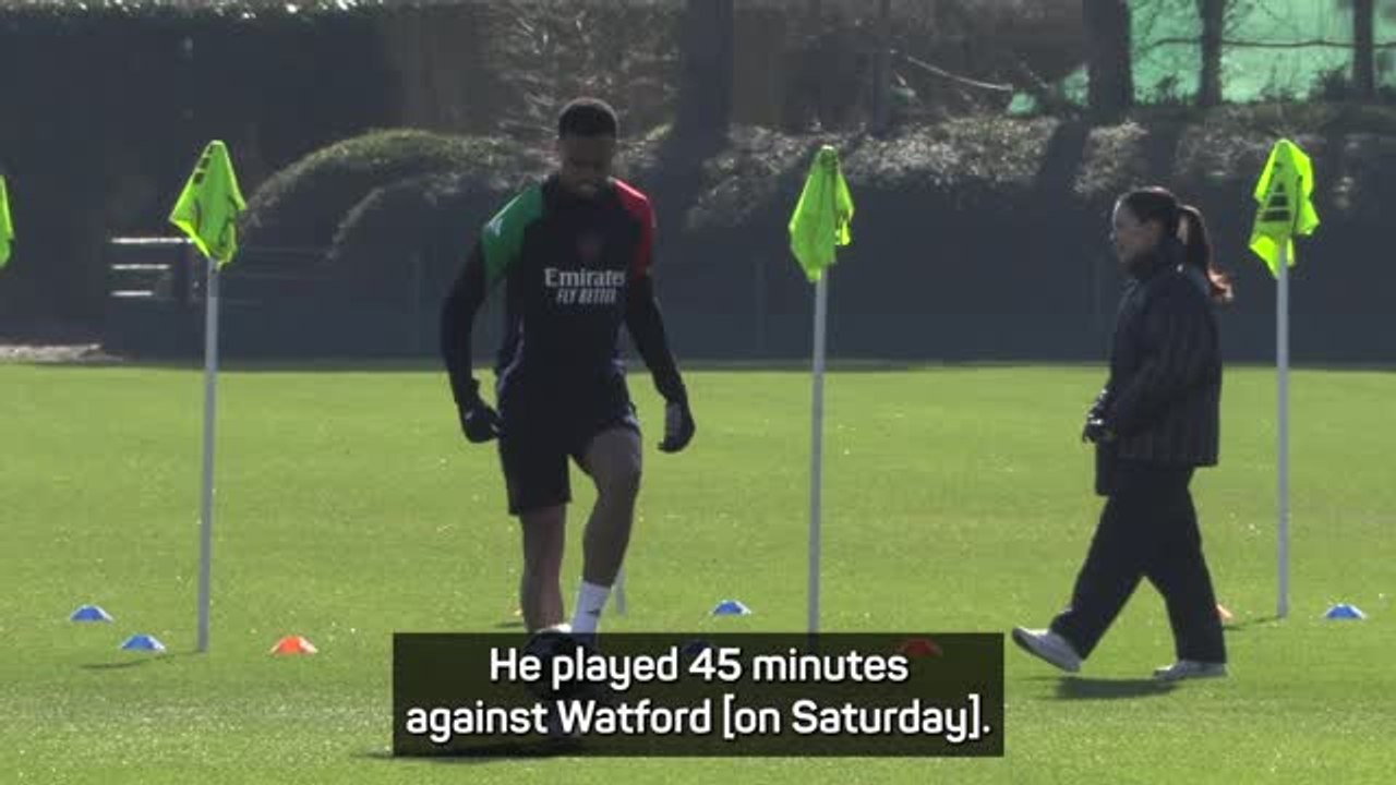 Gabriel nearing full-fitness for Arsenal after hamstring injury