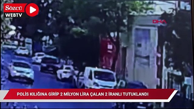 Kendilerini polis olarak tanıtıp yaklaşık 2 milyon lira çalan İranlı 2 kişi tutuklandı
