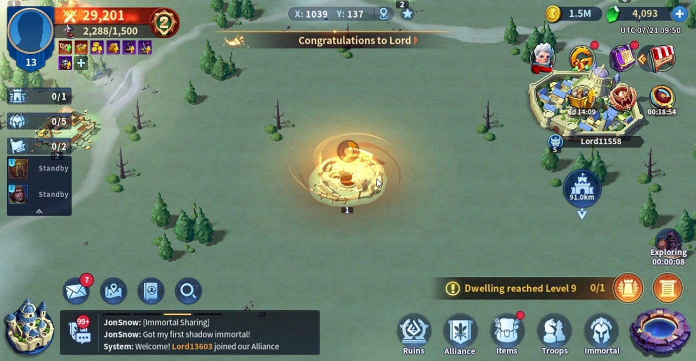 INFINITY KINGDOM GAMEPLAY