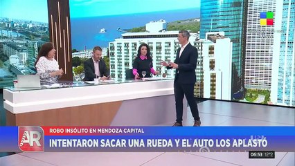 Mendoza: intentaban robar una rueda y el auto los aplastó