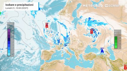 Situazione evolutiva: dall'anticiclone africano al sud ai fronti freddi al nord, cosa succederà a fine luglio?