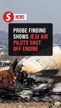 Evidence shows Jeju Air pilots shut off engine before crash, objected by victims' families