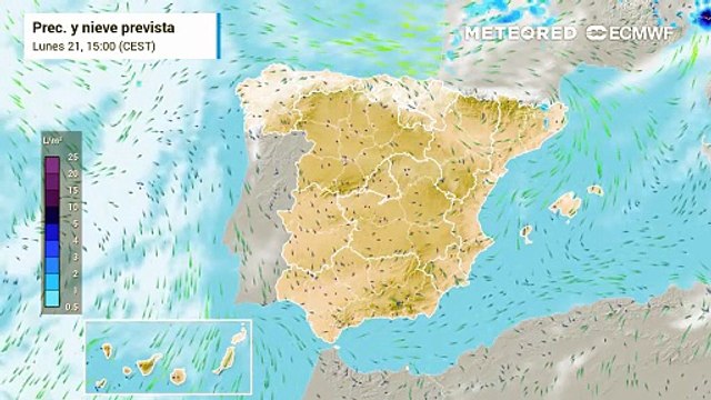 Este miércoles habrá lluvias y tormentas fuertes en el noreste