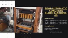 SEMI-AUTOMATIC CONCRETE BLOCK MACHINE-09