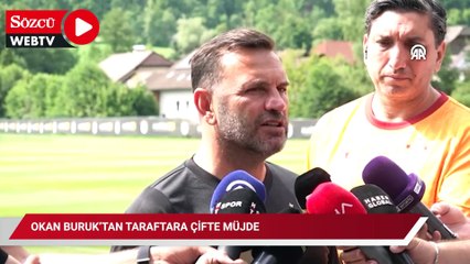 Okan Buruk’tan taraftara çifte müjde