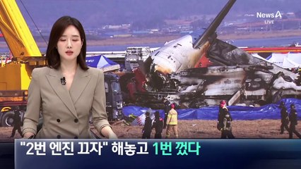 제주항공 참사 조종사 과실?…“2번 엔진 끄자” 해놓고 1번 껐다