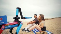 Domino's robot dog trial in Eastbourne