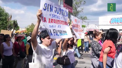 Protesta en Ciudad de México contra gentrificación por el Mundial de fútbol