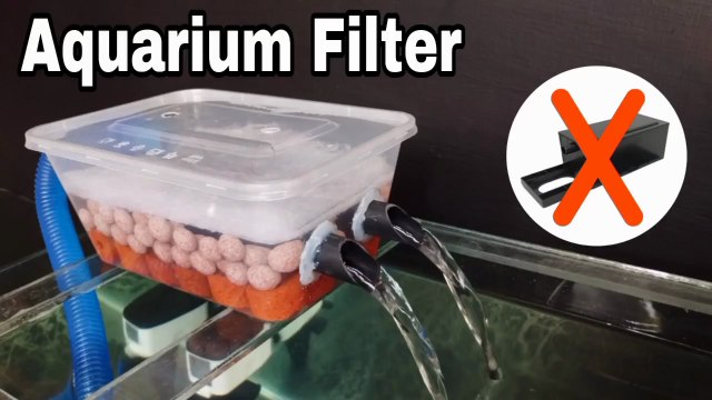 Aquarium top filter DIY | Aquarium filter box DIY | Aquarium filter DIY