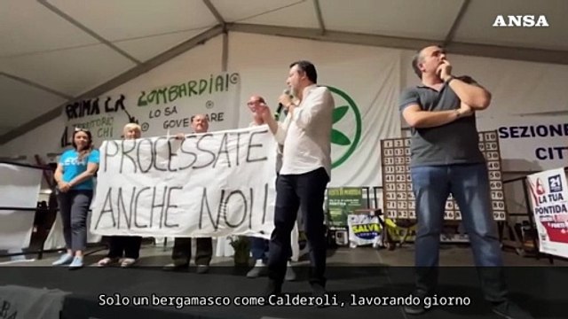 Salvini: Solo Calderoli, lavorando giorno e notte, puo' darci l'autonomia