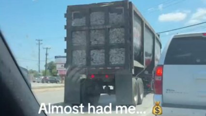 Truck looks like it is packed with cash thanks to incredibly realistic rear graphics