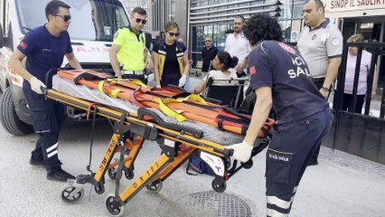 Sinop’ta üç tekerlekli motosiklet devrildi: 1 yaralı