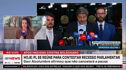 PL ignora férias e marca reunião para discutir situação de Bolsonaro; Kobayashi comenta