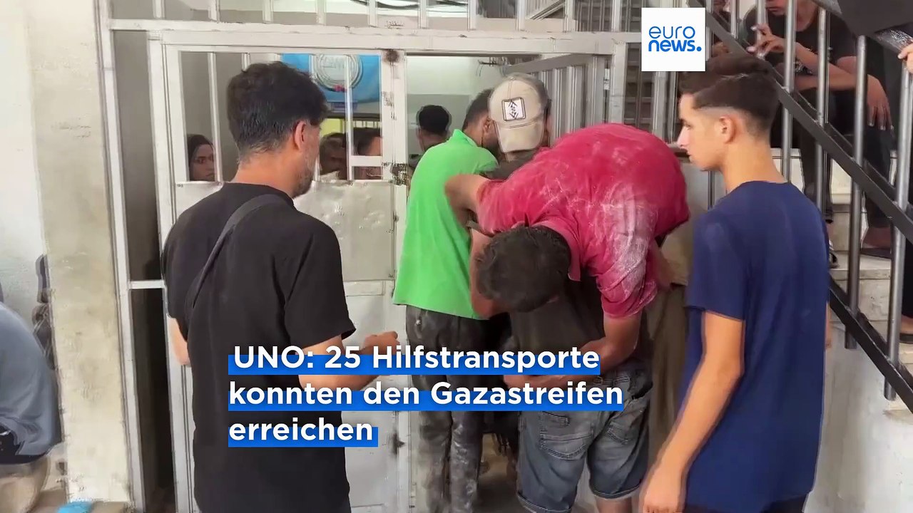 Gaza: mindestens 85 Tote beim Versuch Hilfsgüter zu bekommen