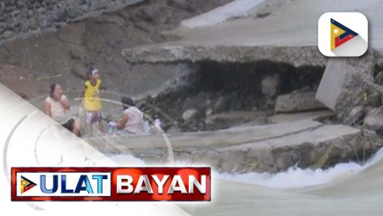 EXCLUSIVE: Tulay sa Bulacan na daanan ng mga katutubong Dumagat, bumigay dahil sa patuloy na pag-ulan