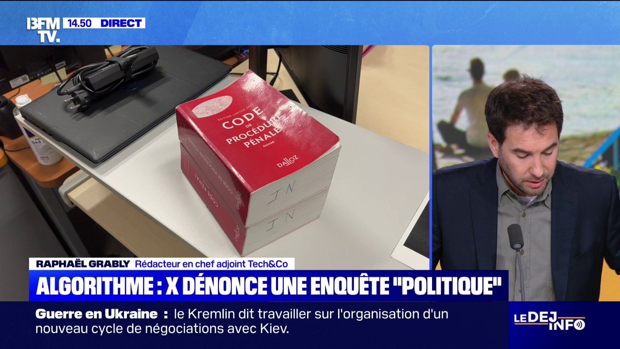 Accusé de promouvoir l'extrême-droite, X dénonce une enquête "politique" par la justice française