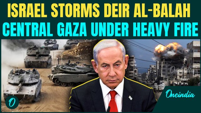 BIG Breaking: Israeli Troops & Tanks Enter DEIR AL-BALAH | IDF's Deadly Assault After 100s Killed