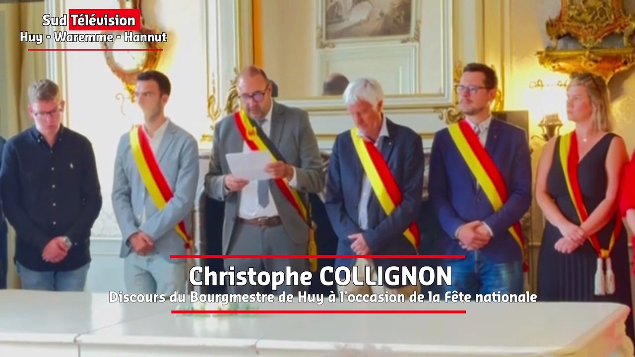 HUY - Te Deum 21 juillet discours de Christophe Collignon