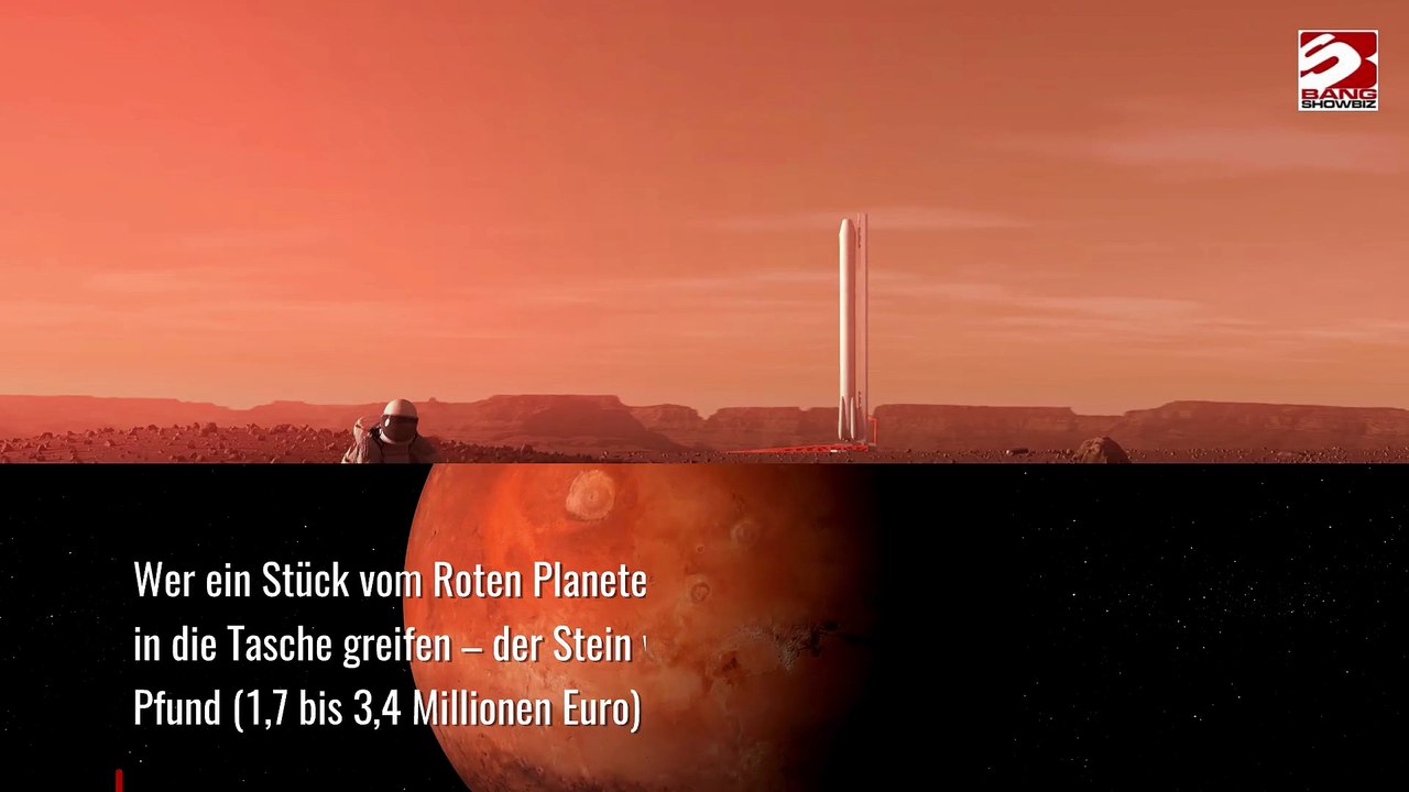 Riesiges Mars-Stück soll in New York für Millionen versteigert werden