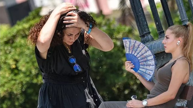 Antalya’da hissedilen sıcaklık 46,6 derece oldu