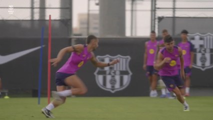 Entrenamiento Barça