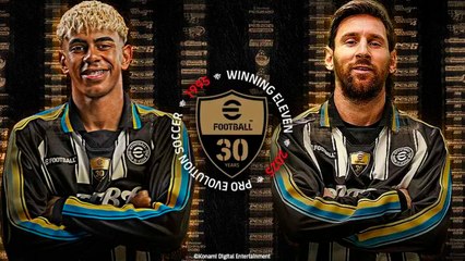 Messi y Lamine Yamal juntos en el nuevo comercial de eFootball