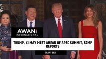 Trump, Xi may meet before APEC summit, SCMP reports