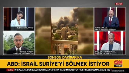 SON DAKİKA… ABD: İsrail parçalanmış Suriye istiyor