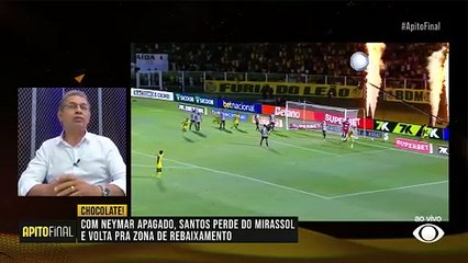 Neymar mostrou como é pequeno em Mirassol e Santos, diz Craque Neto