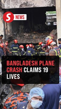 Death toll rises to 19 in Bangladesh air force plane crash