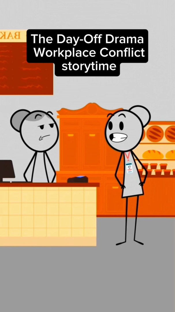 ⁣The Day-Off Drama Workplace Conflict storytime #animation  #work #worklife #manager  #usa🇺🇸 #shorts