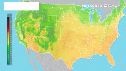 Scorching Heat Dome to Bake Central Plains, Mississippi Valley, and Southeast Through Mid-Week