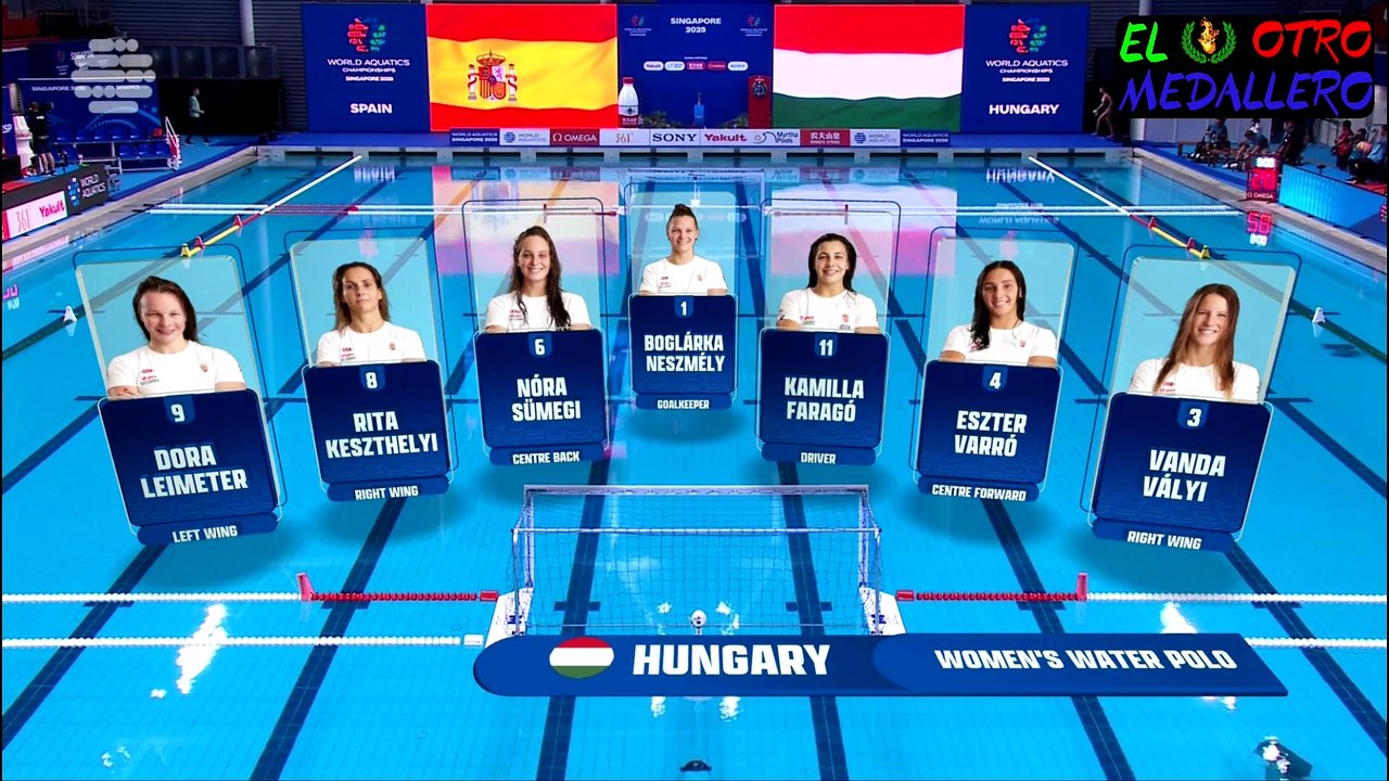 05 España - Hungría Semifinal Mundial femenino absoluto Singapur 2025
